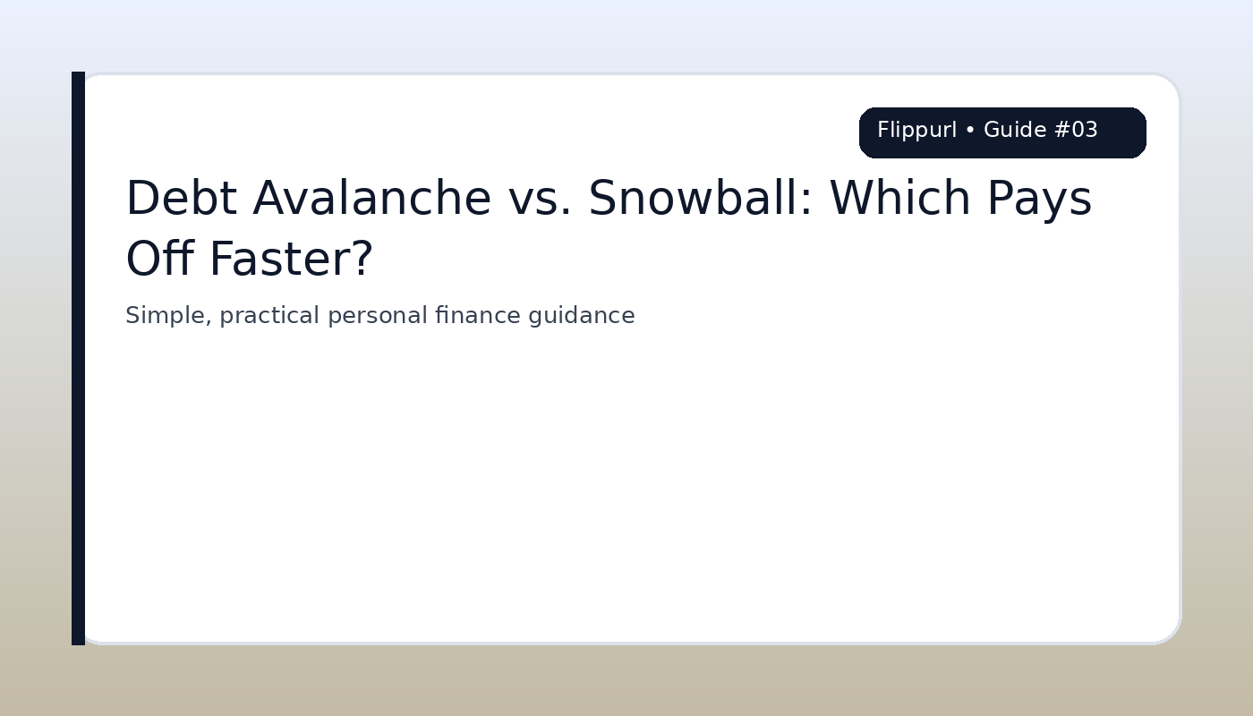 Debt Avalanche vs. Snowball: Which Pays Off Faster? featured image